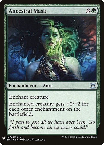 Ancestral Mask, The List Reprints 157