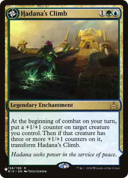 Hadana's Climb, The List Reprints 158