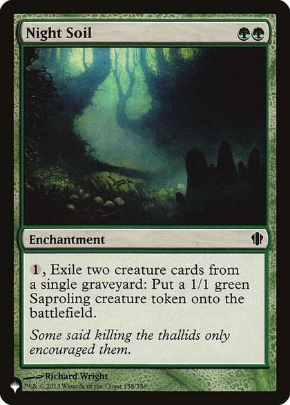Night Soil, The List Reprints 158/356