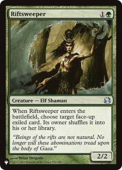 Riftsweeper, The List Reprints 159/229