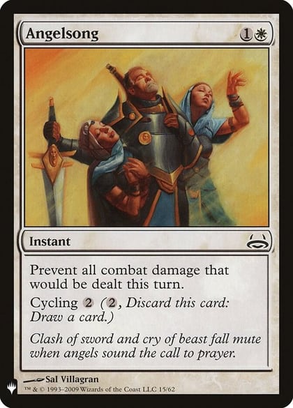 Angelsong, The List Reprints 15