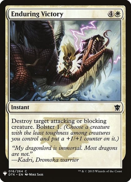 Enduring Victory, The List Reprints 16