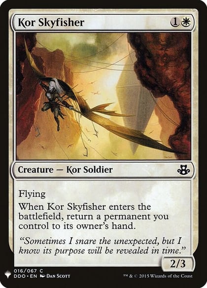 Kor Skyfisher, The List Reprints 16