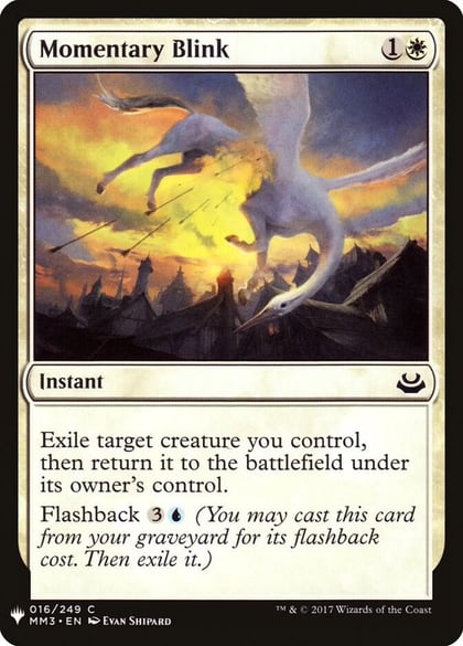 Momentary Blink, The List Reprints 16
