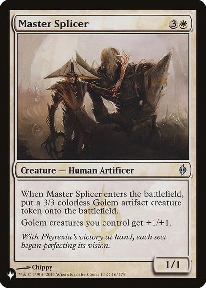 Master Splicer, The List Reprints 16/175