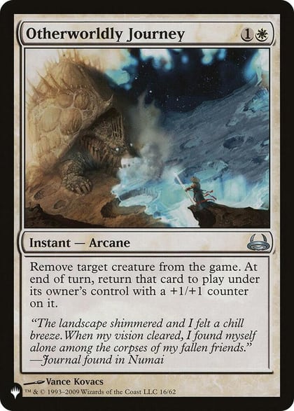 Otherworldly Journey, The List Reprints 16/62