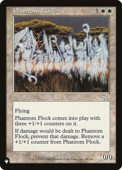 Phantom Flock, The List Reprints 16/143