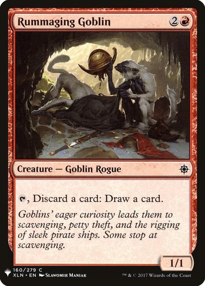 Rummaging Goblin, The List Reprints 160
