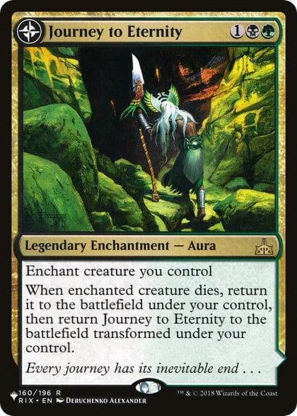 Journey to Eternity, The List Reprints 160