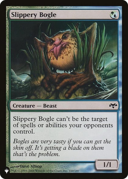 Slippery Bogle, The List Reprints 160/180