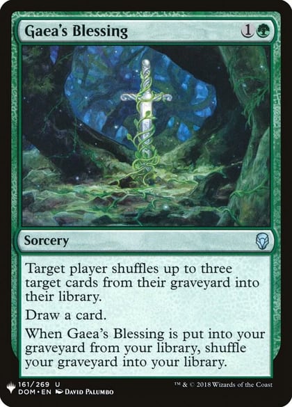 Gaea's Blessing, The List Reprints 161