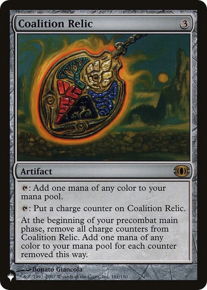 Coalition Relic, The List Reprints 161/180