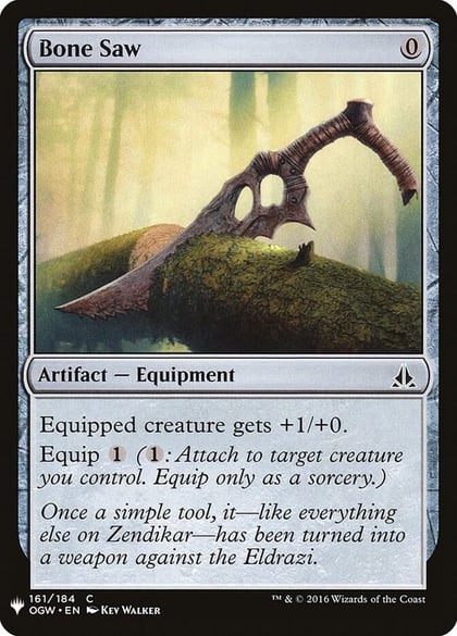 Bone Saw, The List Reprints 161