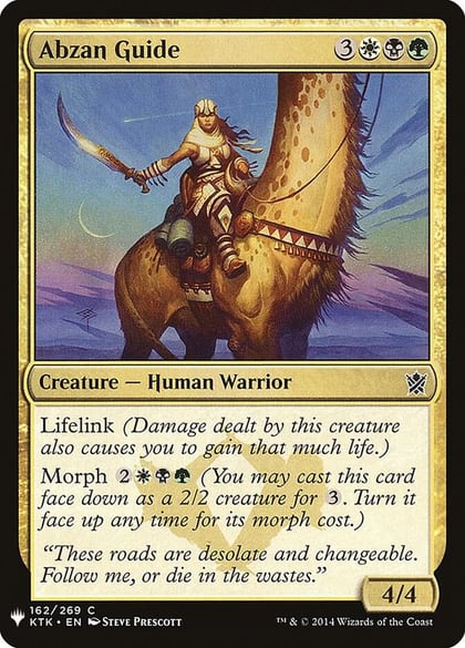 Abzan Guide, The List Reprints 162