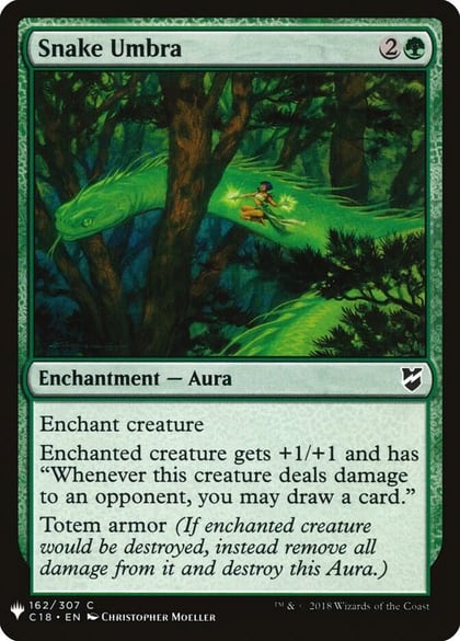 Snake Umbra, The List Reprints 162