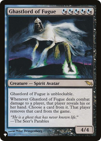 Ghastlord of Fugue, The List Reprints 162/301