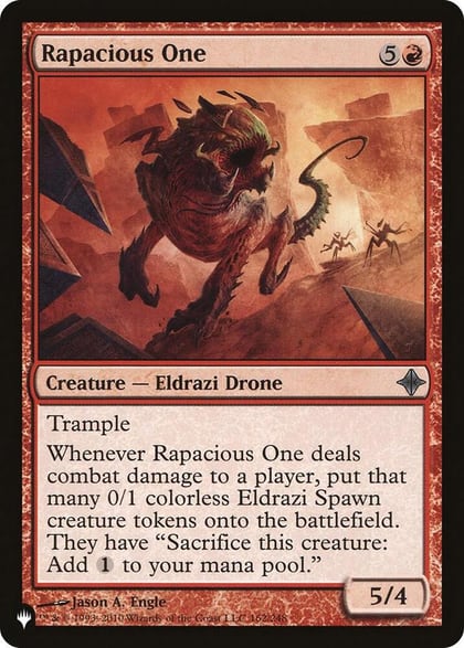 Rapacious One, The List Reprints 162/248