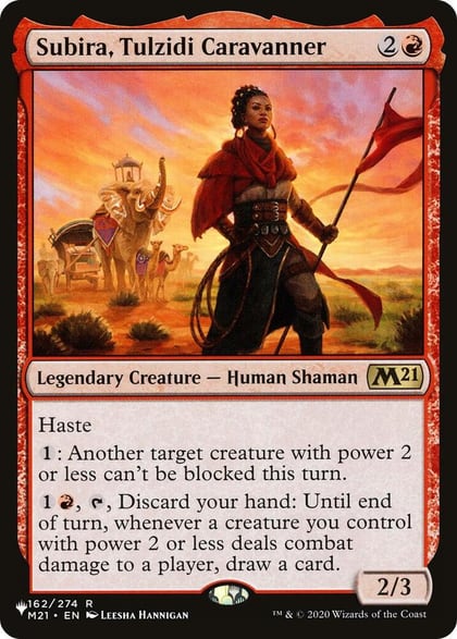 Subira, Tulzidi Caravanner, The List Reprints 162/274