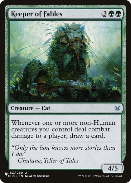 Keeper of Fables, The List Reprints 163/269