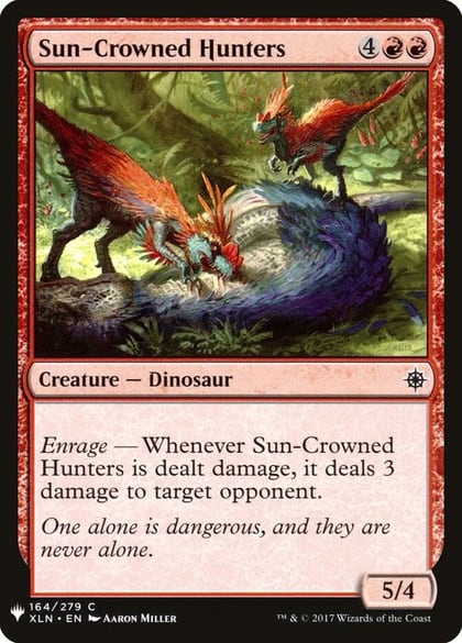 Sun-Crowned Hunters, The List Reprints 164
