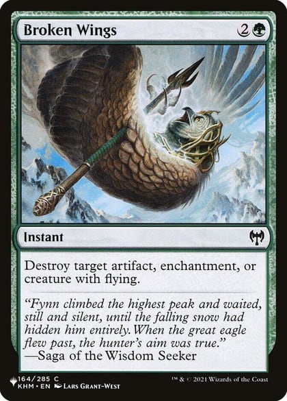 Broken Wings, The List Reprints 164/285