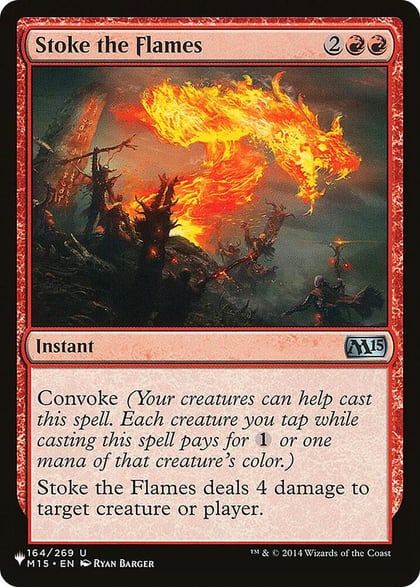 Stoke the Flames, The List Reprints 164/269