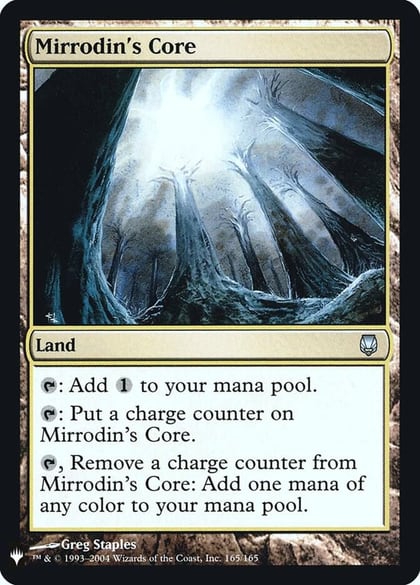 Mirrodin's Core, The List Reprints 165