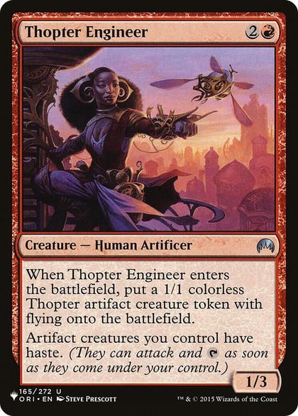 Thopter Engineer, The List Reprints 165/272