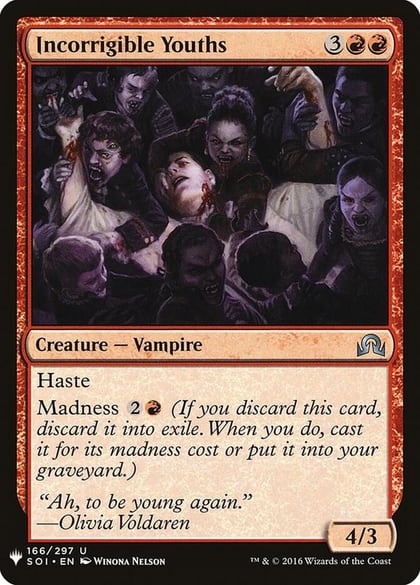 Incorrigible Youths, The List Reprints 166