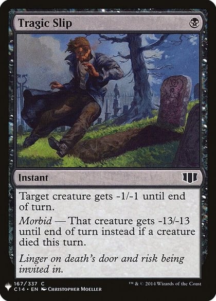 Tragic Slip, The List Reprints 167