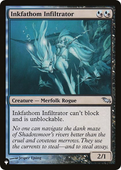 Inkfathom Infiltrator, The List Reprints 167/301