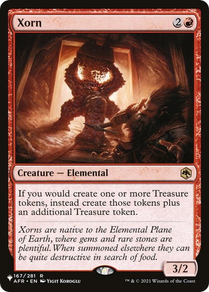 Xorn, The List Reprints 167/281