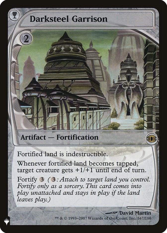Darksteel Garrison, The List Reprints 167/180