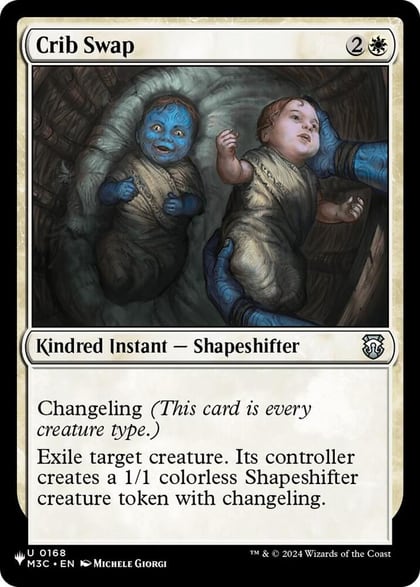 Crib Swap (M3C), The List Reprints 168