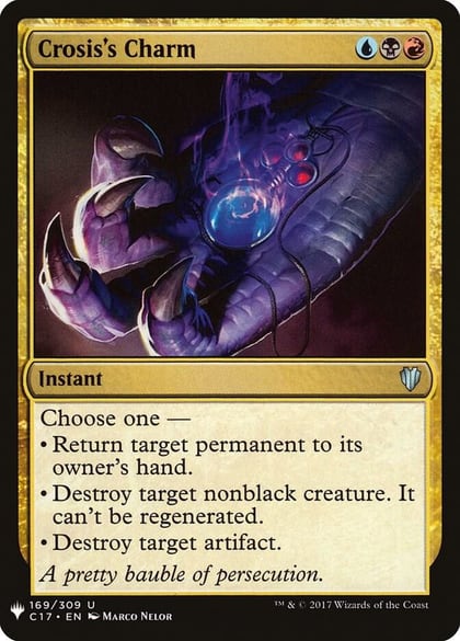 Crosis's Charm, The List Reprints 169