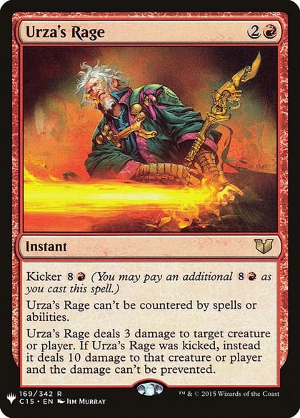 Urza's Rage, The List Reprints 169/342