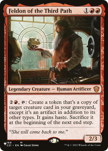 Feldon of the Third Path, The List Reprints 169/081