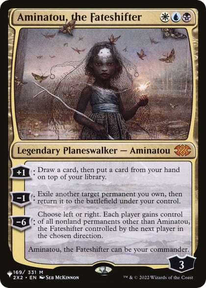 Aminatou, the Fateshifter, The List Reprints 169/331