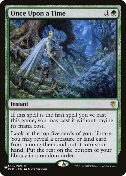 Once Upon a Time, The List Reprints 169/269