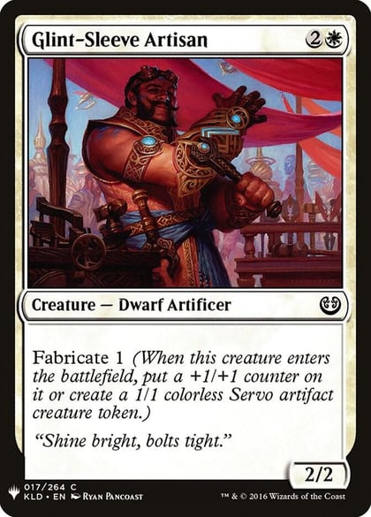 Glint-Sleeve Artisan, The List Reprints 17
