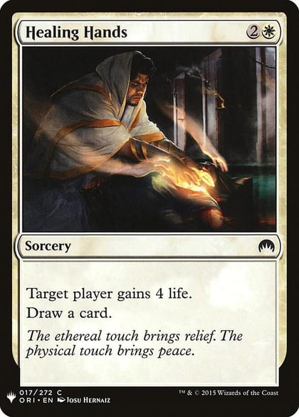 Healing Hands, The List Reprints 17