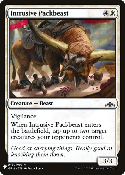 Intrusive Packbeast, The List Reprints 17