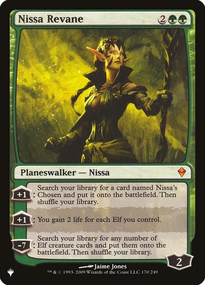 Nissa Revane, The List Reprints 170/249