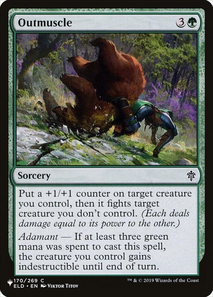 Outmuscle, The List Reprints 170/269