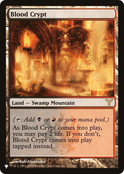 Blood Crypt, The List Reprints 171/180