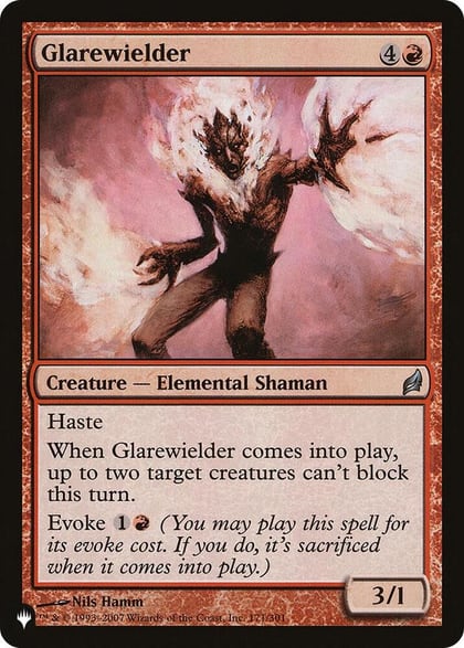 Glarewielder, The List Reprints 171/301