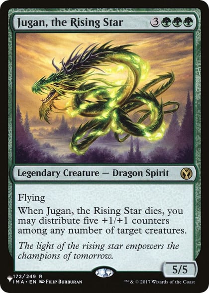 Jugan, the Rising Star, The List Reprints 172/249