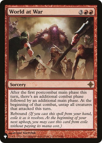 World at War, The List Reprints 172/248