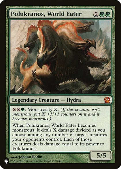 Polukranos, World Eater, The List Reprints 172/249
