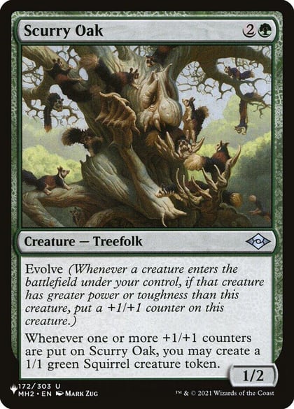 Scurry Oak, The List Reprints 172/303